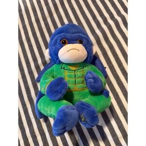 Wicked Movie Chizztick Flying Monkey Plush The Noble Collection Green Blue 8"